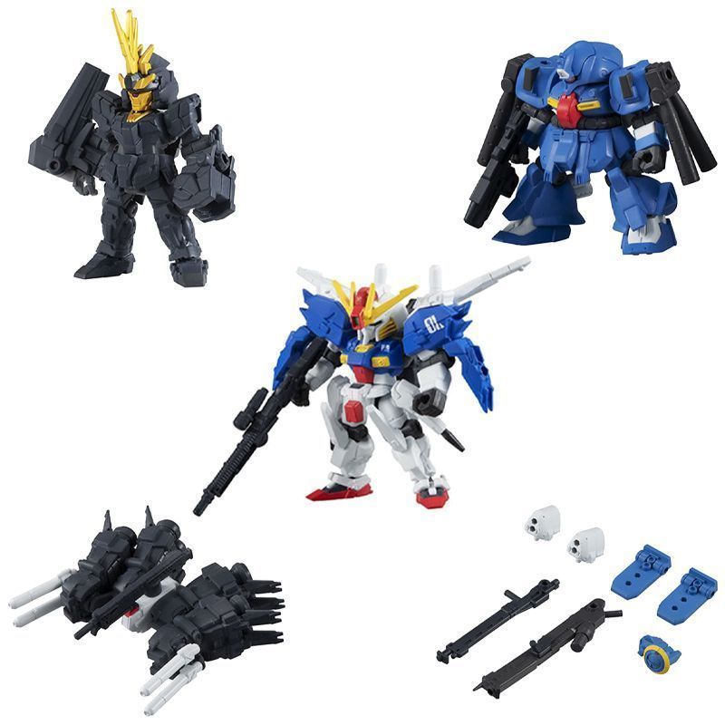 Hàng có sẵn Bandai Capsule Toy Gundam MSE13 Banshee EXS Gundam Sike Ain