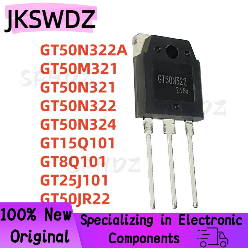 2-5 Chiếc GT50M321 GT50N322A GT50N321 GT50N322 GT50N324 GT8Q101 GT15Q101 GT25J101 GT50JR22 TO-3P 50M