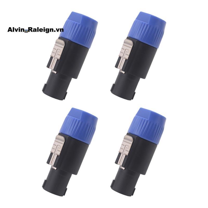 Loa Cắm Khóa Xoắn 4 Cực Loa Cắm Tương Thích Với Speakon NL4FC, NL4FX, NLT4X, NL2FC - 4 GÓI