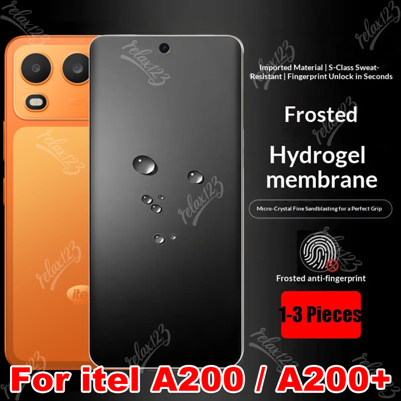 Cho Itel A200 A200 + 4G 1-3 Chiếc Matte Hydrogel Phim Cho Itel a200 Plus itel A 200 + itelA200 + ite