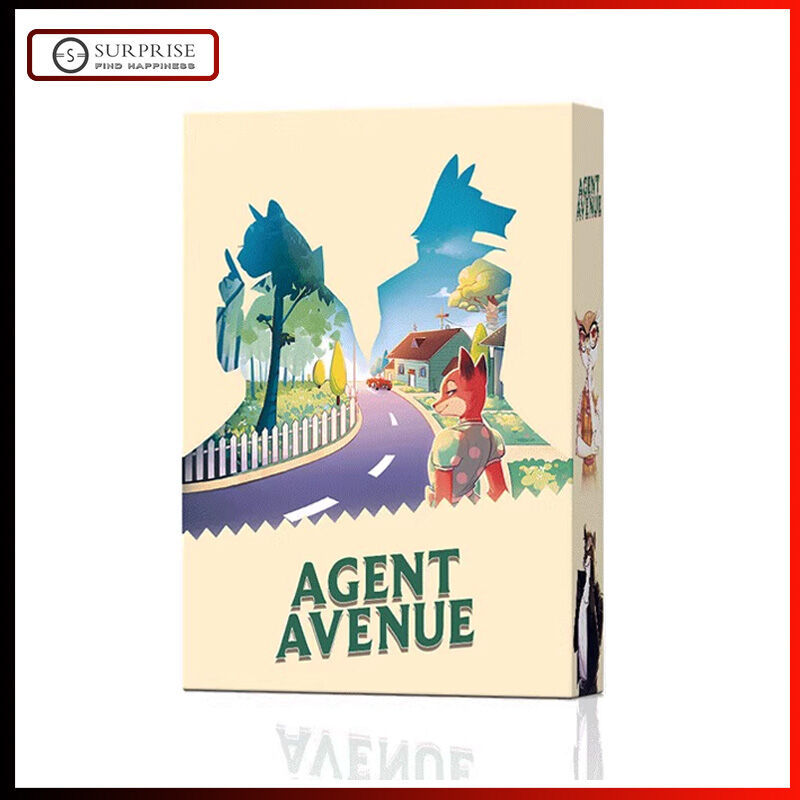 Board Game Agent Avenue Identity Hidden Mystery Card Game 2 người chơi Battle Game Party