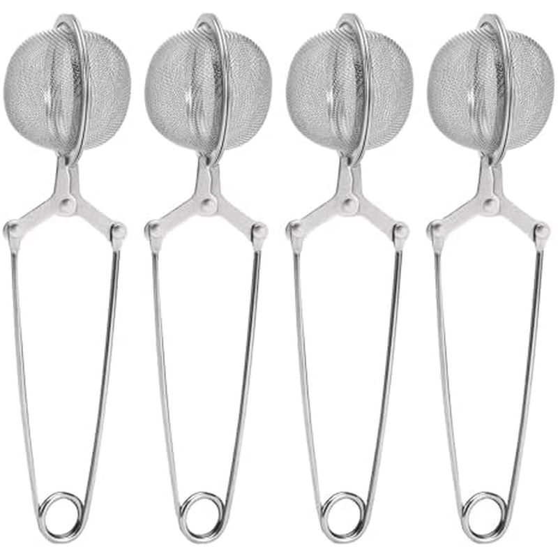 Gói Gia Vị 4 Trà, Bộ Lọc Máy Khuếch Tán Lọc Trà Infuser Loose Steeper Gia Vị, Trà, Tay Cầm Lá Với Tr
