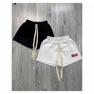 Quần  ĐÙI short 2 da ép Hàn L1 dày dặn đứng form, trẻ trung năng động unisex
