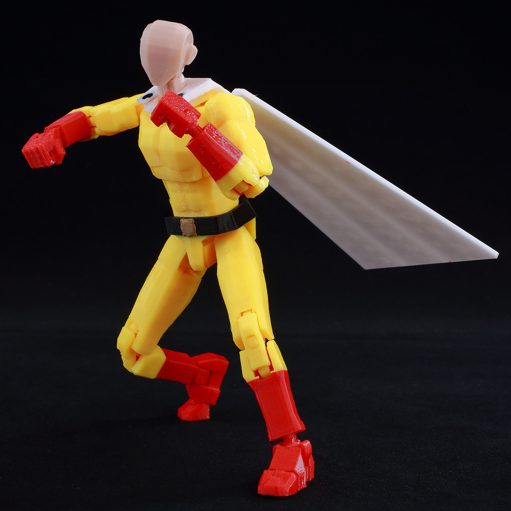 Titan 13 T13 Nhân vật hành động Lucky13 dummy13 9L3D One-Punch Man