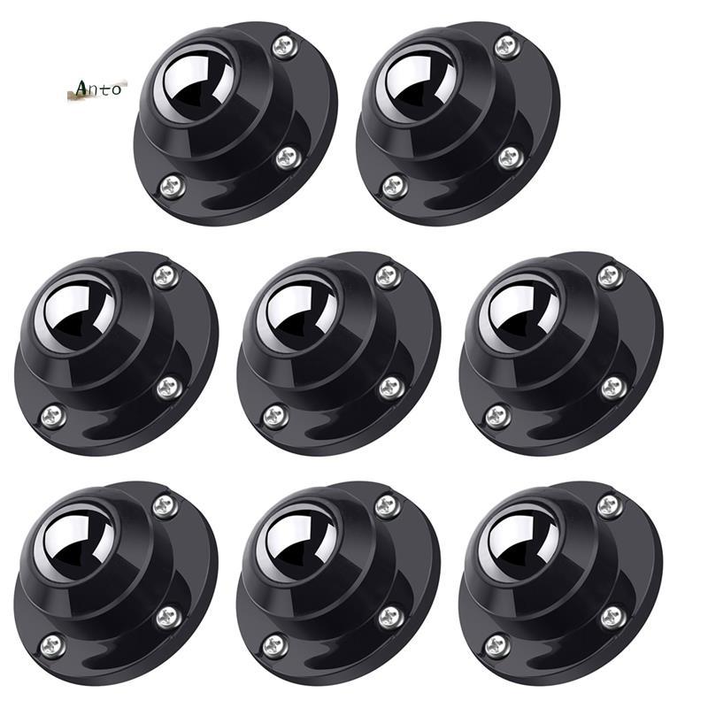8 Gói Bánh Xe Tự Dính Cho Đồ Nội Thất, Dung Tích Tải 28LBS Mỗi Bánh Xe, Bánh Xe Xoay Cấu Hình Thấp D