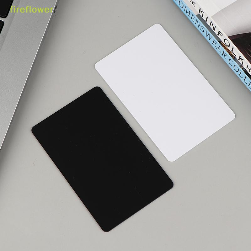 [fireflowerM] 5 / 10 Cái NFC215 Bla Thẻ Trắng Có Thể Ghi Lại NFC NT-AG215 Thẻ PVC Trống Dễ Dàng Lập 