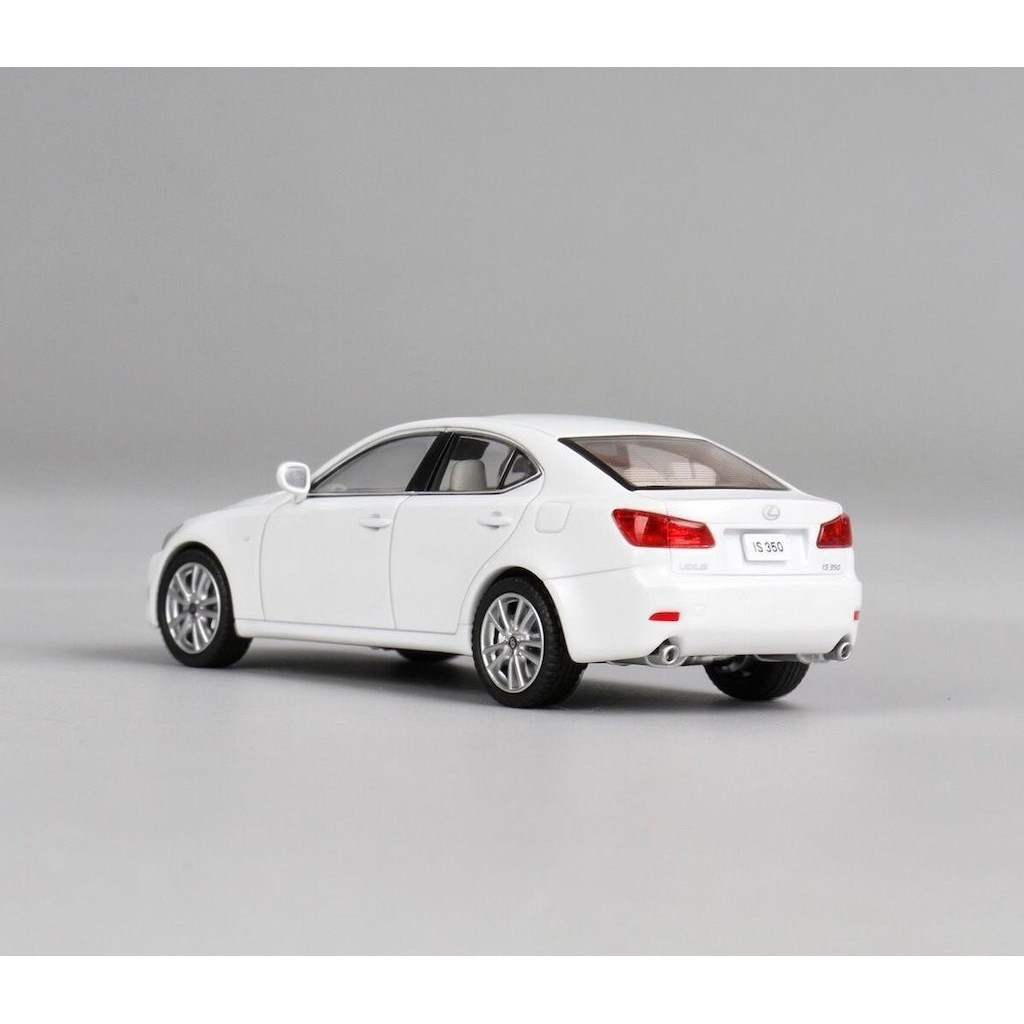 Mybeautyhouse JKM 1: 64 Trắng IS350 Sedan Mẫu Thể Thao Diecast Kim Loại Hiển Thị Xe Mới