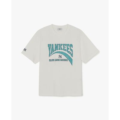 MLB - Áo thun unisex tay ngắn Vintage Legend_3ATSV1163-50IVS