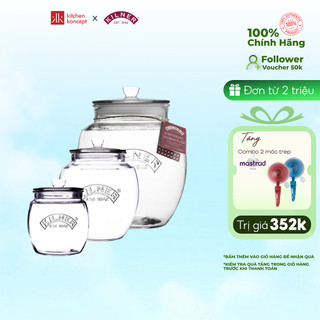 Kilner - hũ thủy tinh bầu - 0.85l - 2l - 4l