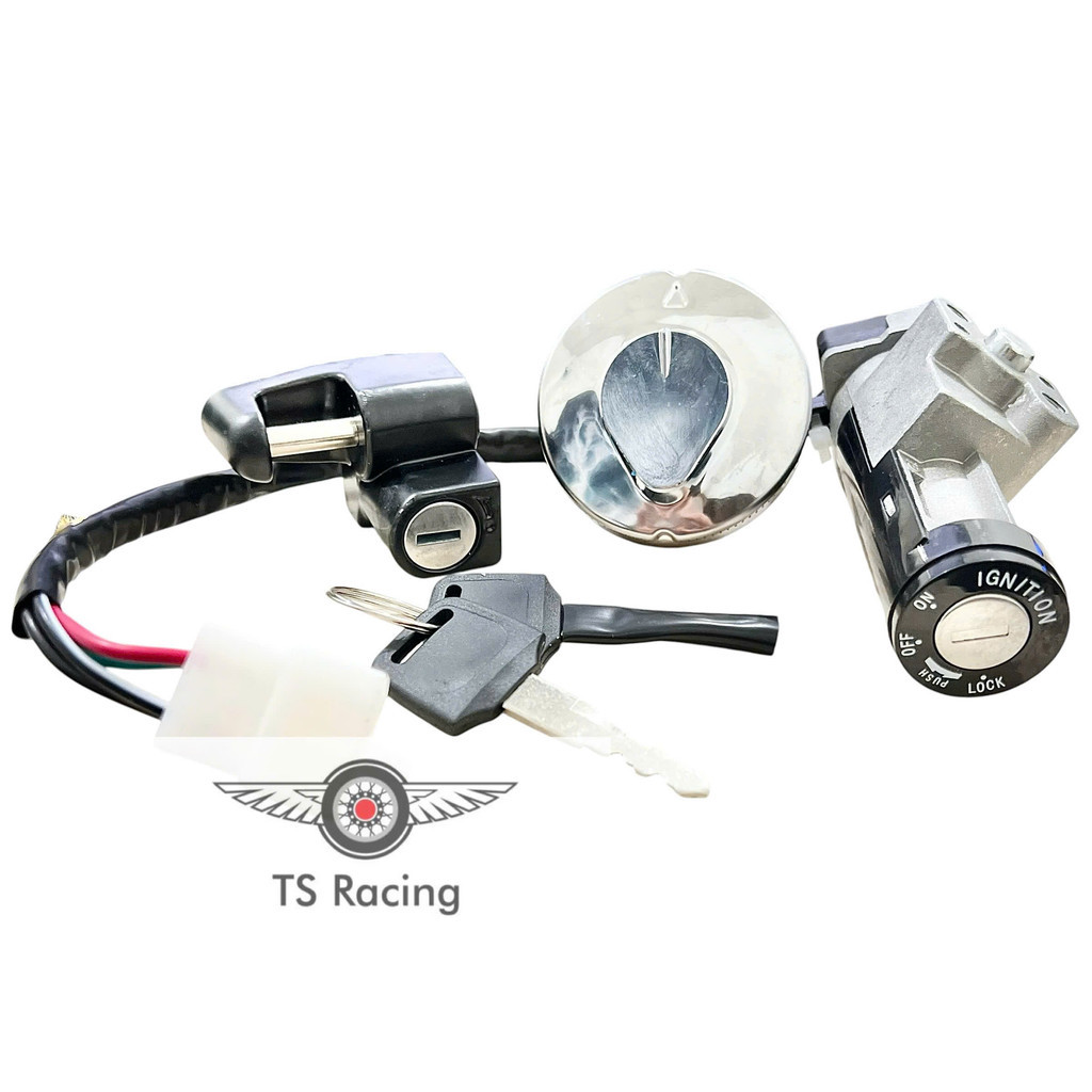 Bộ ổ khoá trước sau cub mới 50cc - cub mỹ 50cc