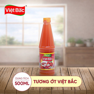 Tương Ớt Việt Bắc 500ml – Tương Chấm Cay Đậm Đà Cho Gia Đình