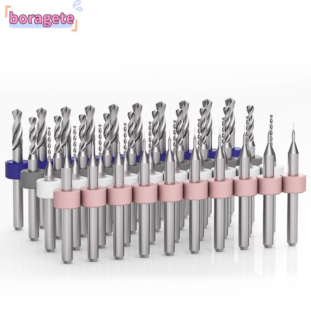 BORAGETE Mini CNC Khoan Bit Punch Tool PCB Xoắn Khoan Gỗ CNC Khoan Carbide CNC Phay CNC Cắt