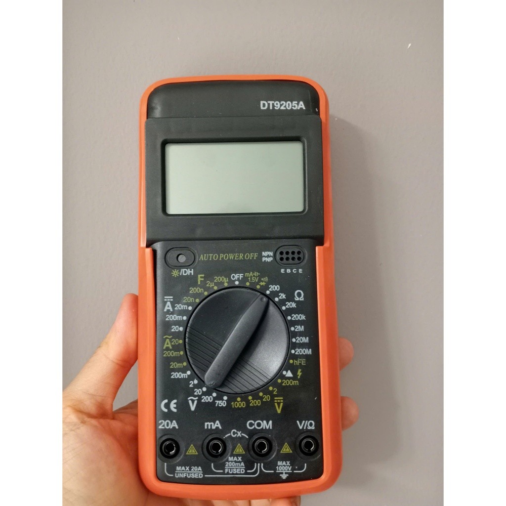 [DT9205A+] Đồng hồ đo điện vạn năng EXCEL- Kèm pin và que đo- DIGITAL MULTIMETER