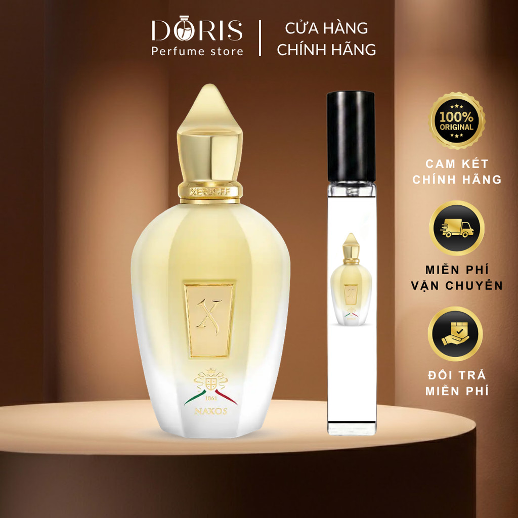[Chính hãng] Nước Hoa Nam Chiết 10ml Xerjoff Naxos, Mật Ong Thuốc Lá Ấm Ngọt, Sang Trọng Và Cuốn Hút