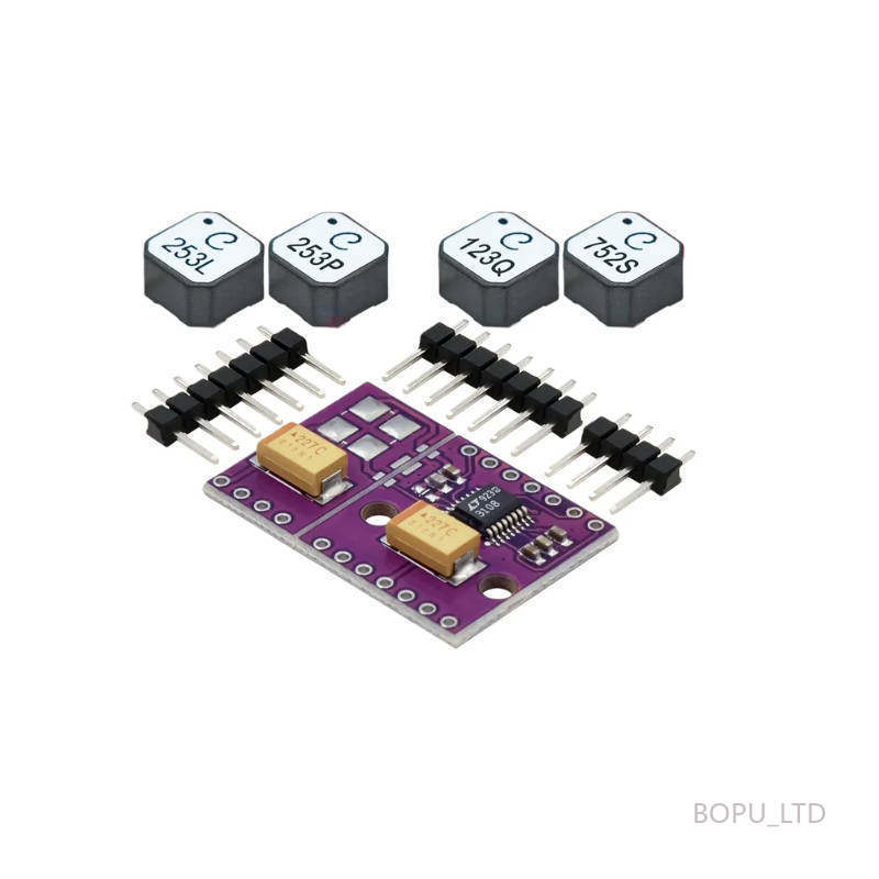 LTC3108 -1 bo mạch phát triển bộ chuyển đổi tăng áp siêu thấp 1: 10 / 20 / 50 / 100 253L 253P 123Q 7