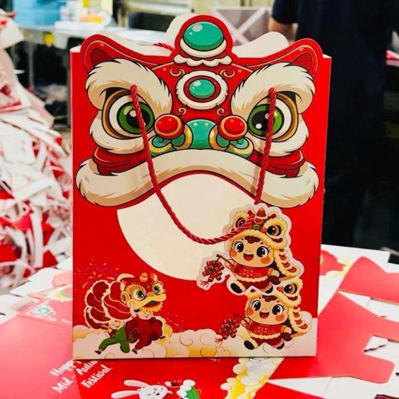 [ GIÁ SỈ] Túi Lân Đựng Quà Trung Thu Cho Bé, Túi Đựng Quà Tặng Thiếu Nhi, Noel, Sinh Nhật Tết Trung 
