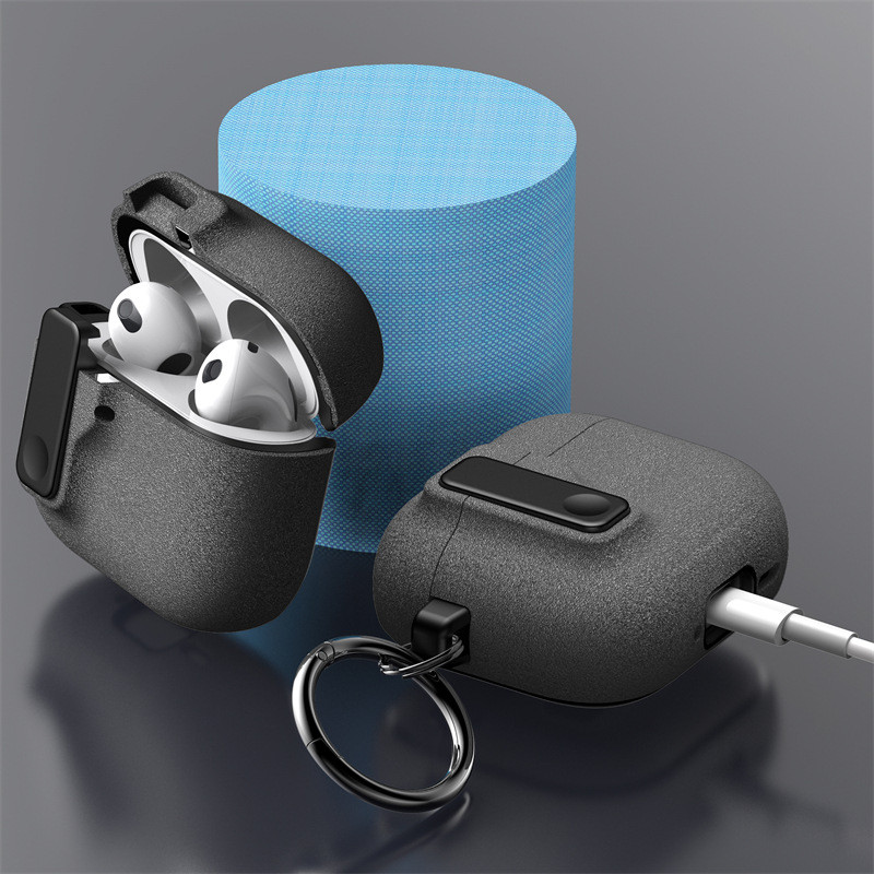 Lock Bullet Cover Thích hợp cho hộp bảo vệ thế hệ airpod4 thế hệ thứ hai Pro3 thế hệ pro2 Tai nghe B