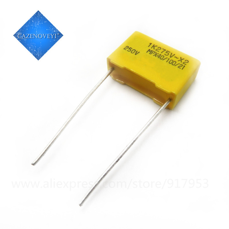 5 Mảnh tụ an toàn chất lượng cao MPX40 / 100 / 21 0.1uf 275v 104 275v 0.1UF 1K275V-X2 15M