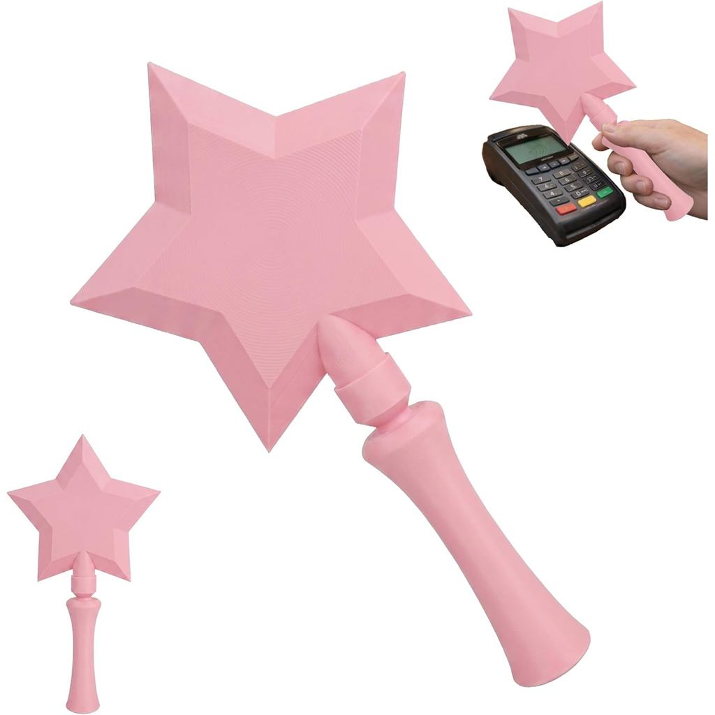 Thanh Alipay hình ngôi sao RPLAYFAB, Thanh Alipay cảm ứng ngắn, Thẻ tín dụng không chạm in 3D Alipay