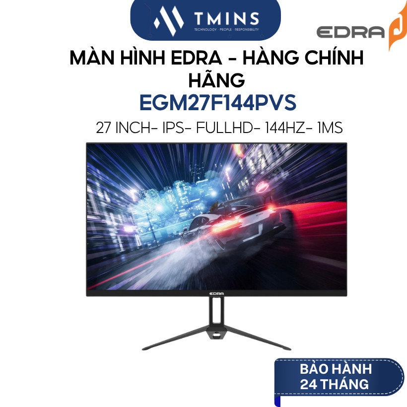 Màn hình EDRA EGM27F144PVS (27 Inch/ Full HD/ 144Hz) - Hàng chính hãng