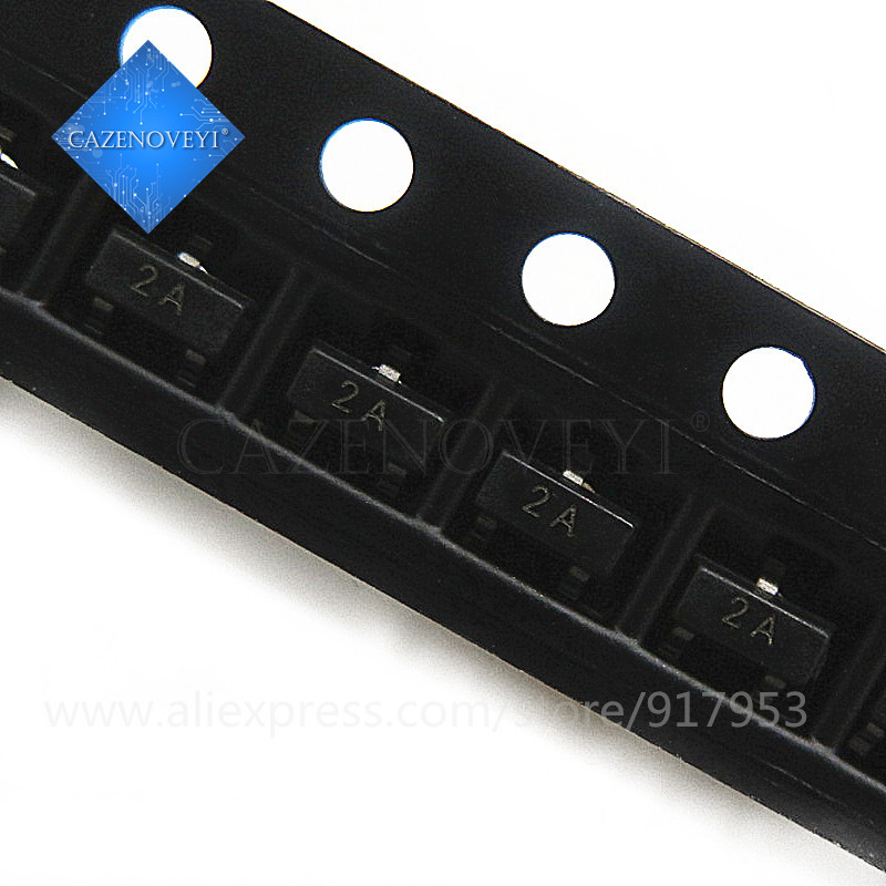100 Mảnh MMBT3906LT1G MMBT3906 2N3906 3906 SOT23-3 0.2A 40V chip gốc mới