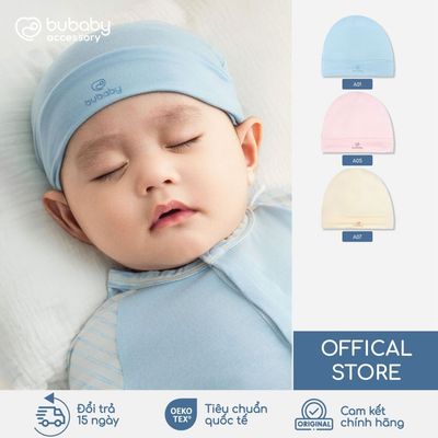 BU Baby Mũ sơ sinh, mũ tròn, mũ thóp, mũ giữ ấm newborn | Quần áo cao cấp mềm mịn | AVS192201