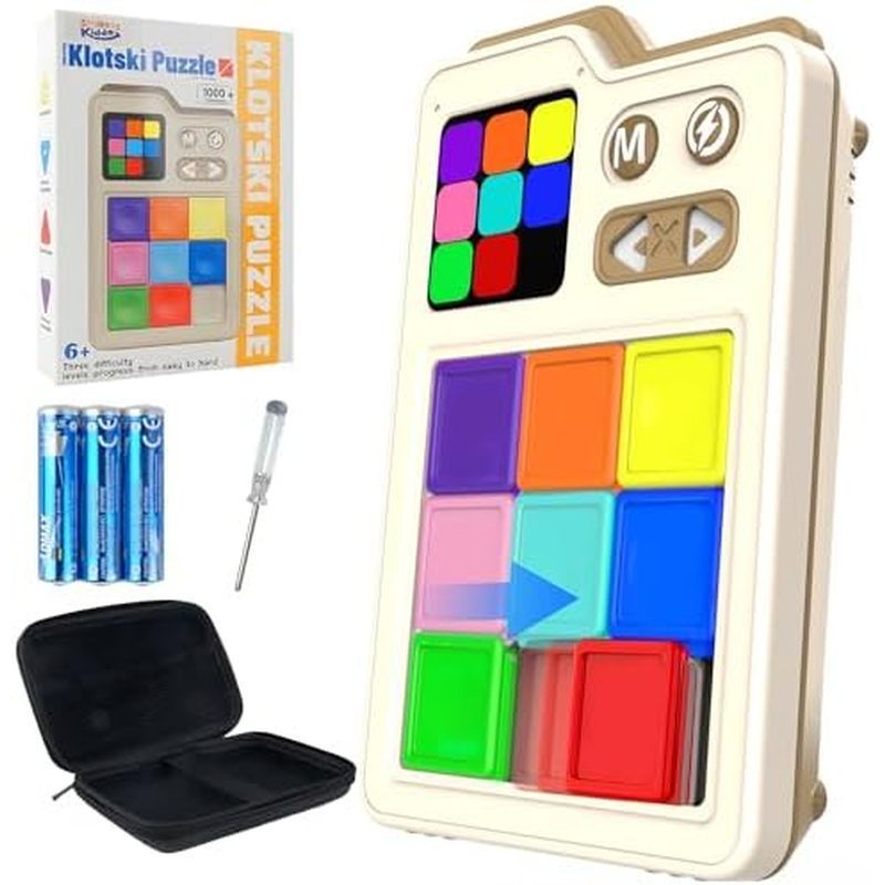 ILESSKIDDO Quà tặng Thử thách Đồ chơi Teaser Puzzle, 3 người lớn điện tử, trò chơi, Chính hãng 1000 