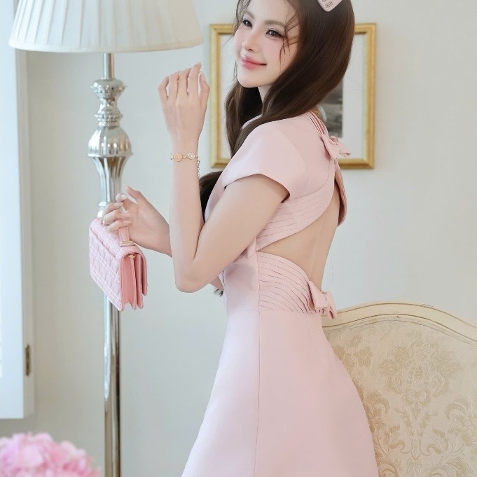 Hàng Chuẩn Trân Ali ĐẦM TACTA NƠ LƯNG Trân Ali