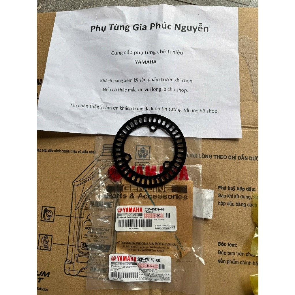 Đĩa từ ABS NMX dùng chung cho NMAX-NVX V1 V2 V3, Chính hãng yamaha, xuất xứ: indo