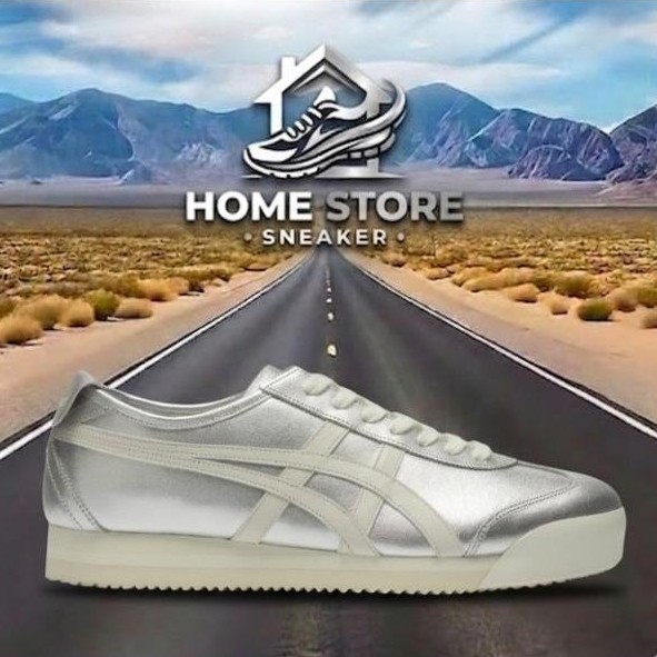 HOME SNEAKER -   Giày Onitsuka Tiger Mexico 66 SD PF 'Pure Silver Cream'