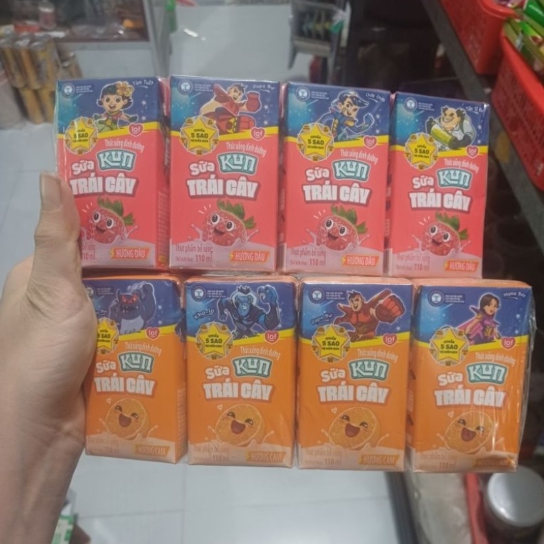 sữa kun trái cây 110ml