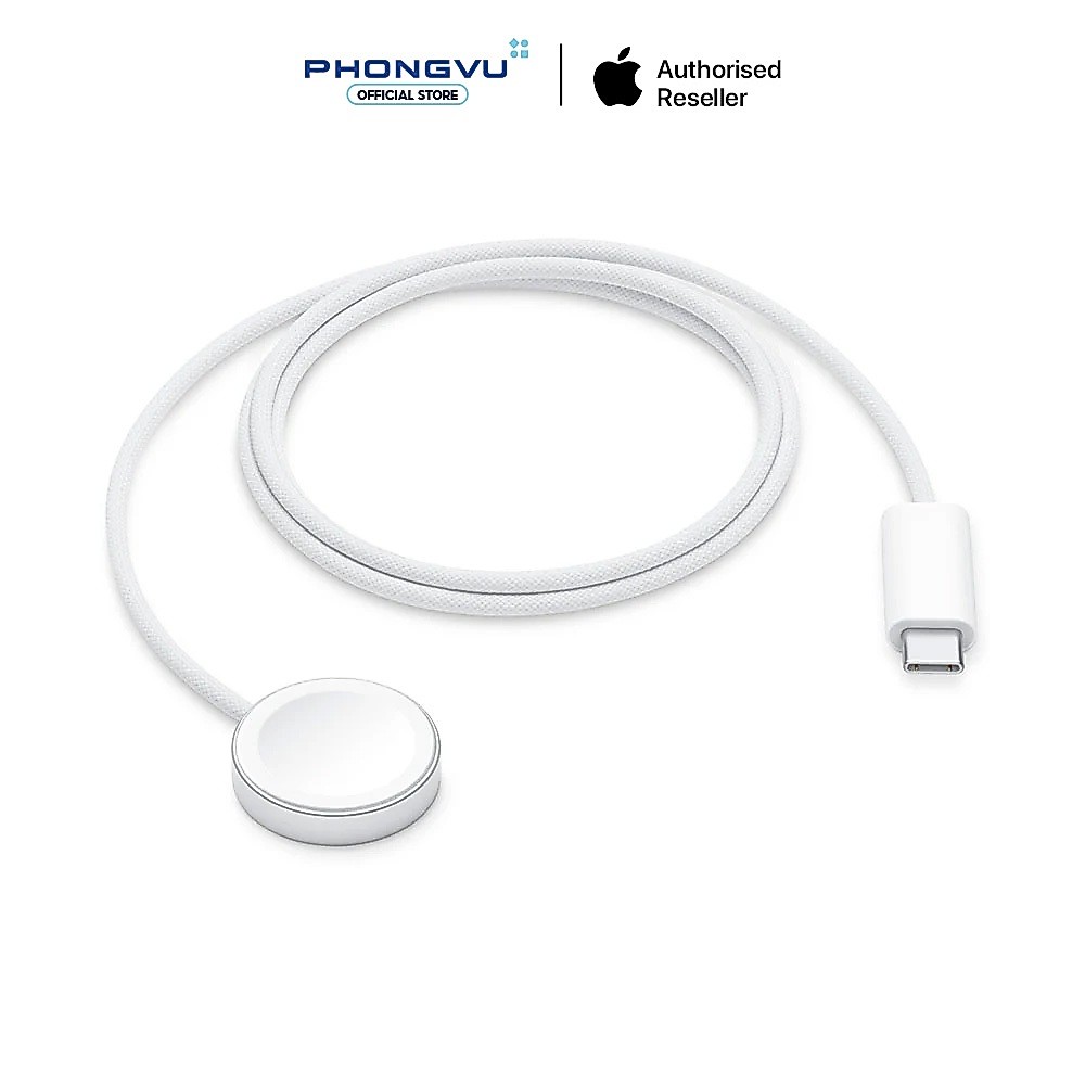 Cáp sạc Apple Watch từ tính (USB-C) MT0H3VN/A - Dây dù 1m - Hàng chính hãng - Bảo hành 12 tháng