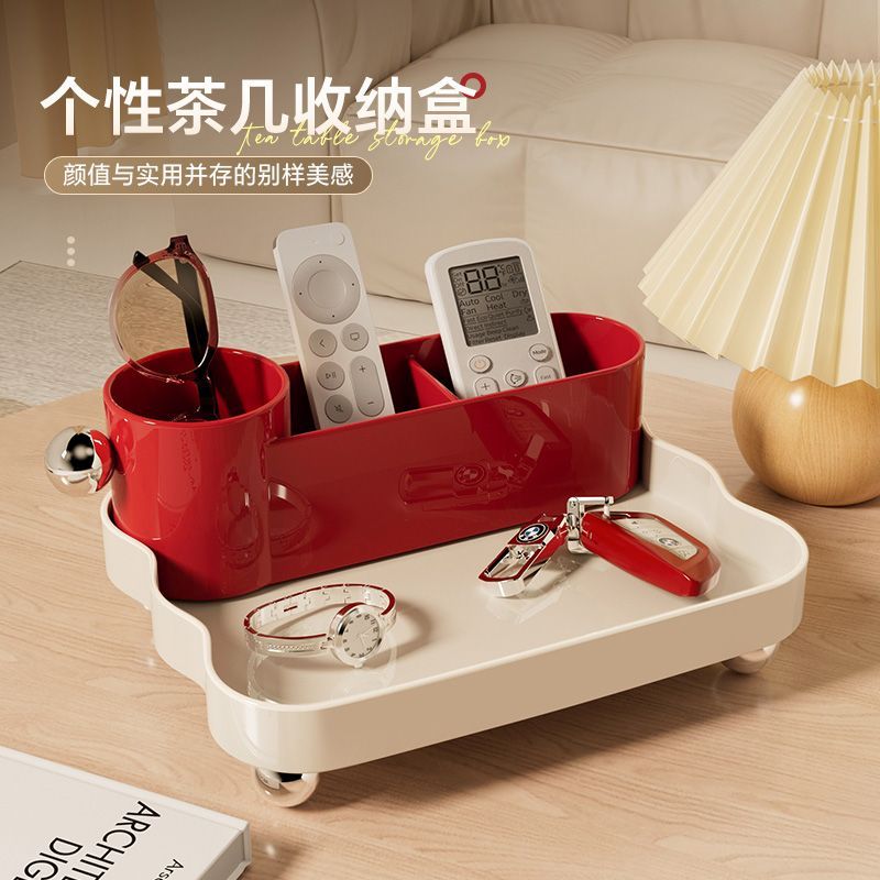 Bedside table in the living room baokuan#Tissue paper, remote control, coffee table, storage rack, e