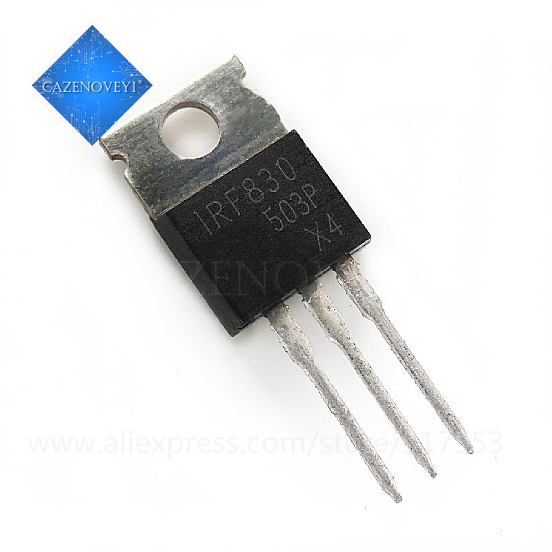 10 Mảnh IRF830PBF IRF830 TO-220 500V 4.5A chip gốc mới