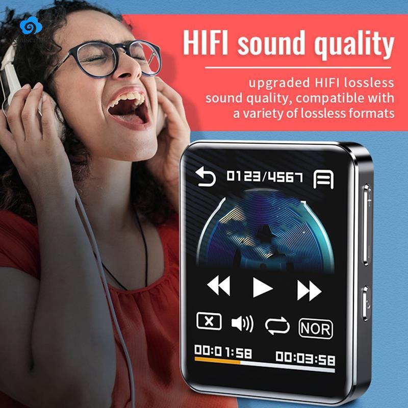 Màn hình cảm ứng 1.77 Inch Máy nghe nhạc MP3 Loa Bluetooth MP3 Walkman Sách điện tử / Đầu ghi 32G