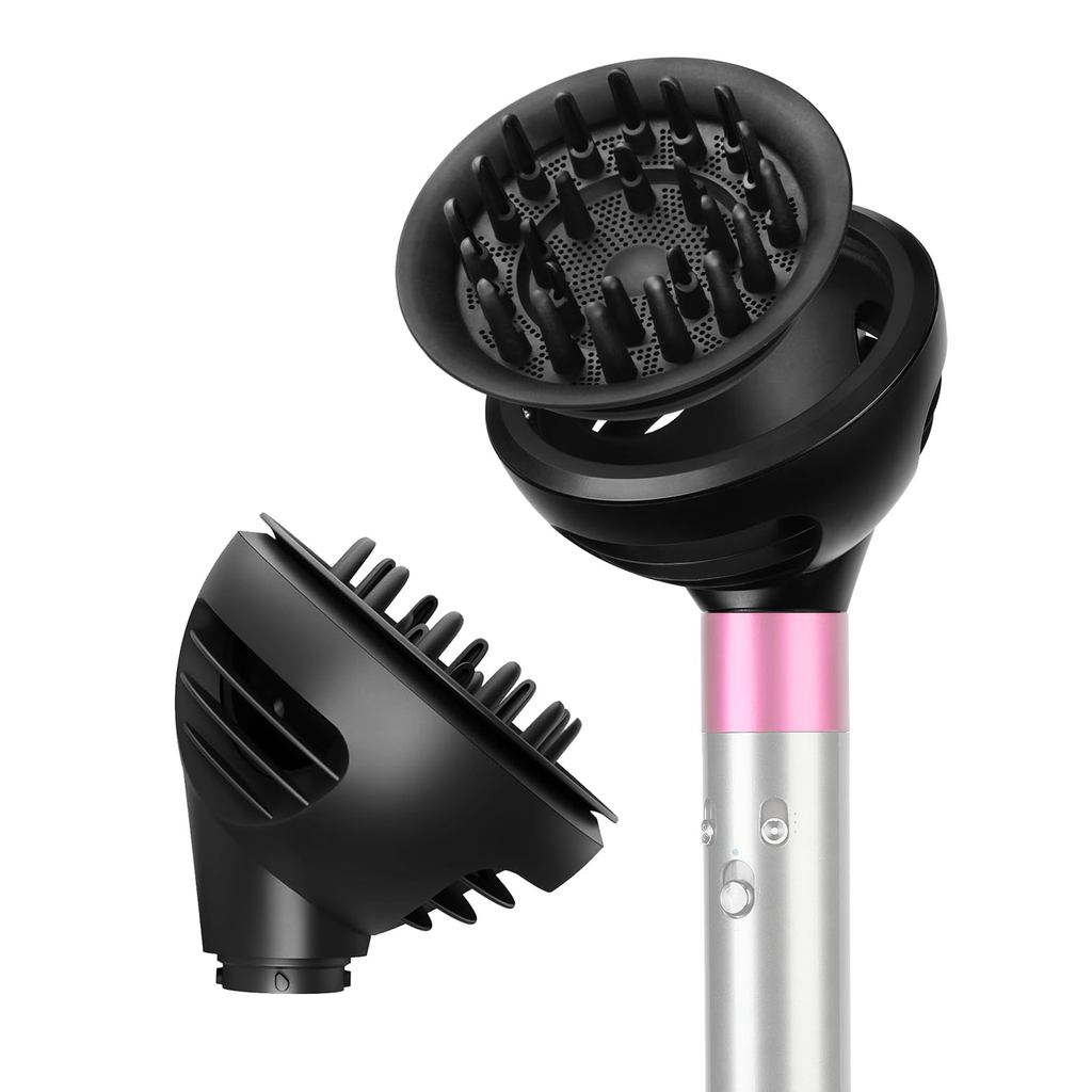 Bộ khuếch tán Wave + Curl cho Dyson Airwrap, Vòi phun khuếch tán nâng cấp 974149-01 cho Dyson Airwra