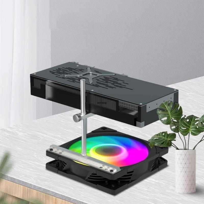 MG Nhôm Đồ Họa Card Holder Máy Tính Để Bàn PC Case Hỗ Trợ GPU Thẻ Video Đứng Bên Gắn Giá Đỡ Cho Máy 