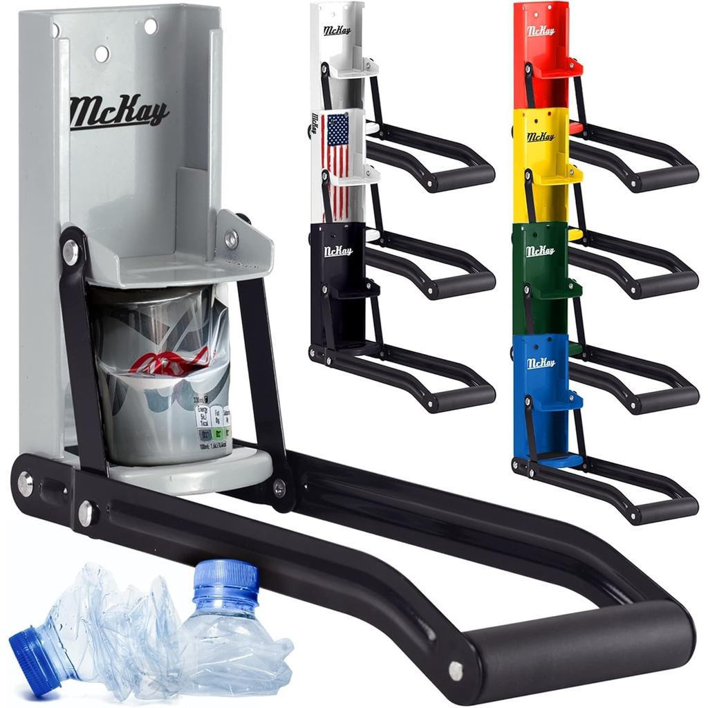 Mckay 16oz và 12oz Metal Can Breaker, Can Breaker treo tường, Can Breaker tái chế GLMU