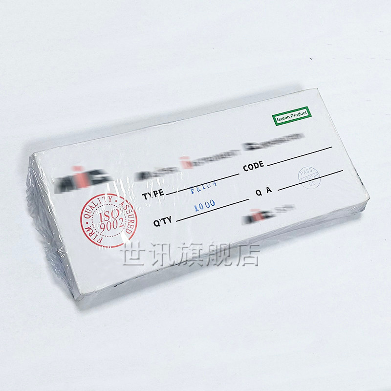 Tin tức thế giới|In-Line FR104 DO-41 Diode chỉnh lưu phục hồi nhanh 1A / 400V Một hộp / 1.000 miếng