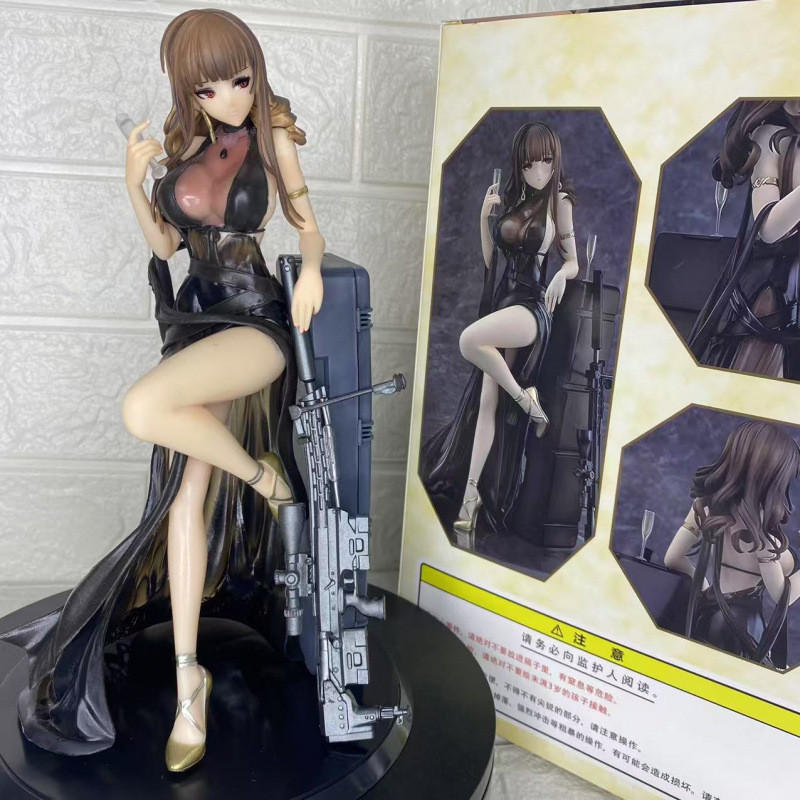 0WZA Blue Archive themed statue Girls' Frontline Figures Sailor Girl Sirius Beautiful Girl Cheongsam
