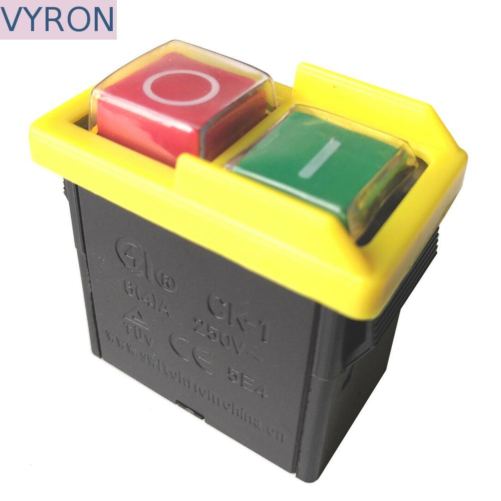 Hộp Điều Khiển VYRON KJD6 5e4 Bền Điện Từ Công Tắc Cưa Máy Khoan Nút Nhấn Máy Cung Cấp Điện
