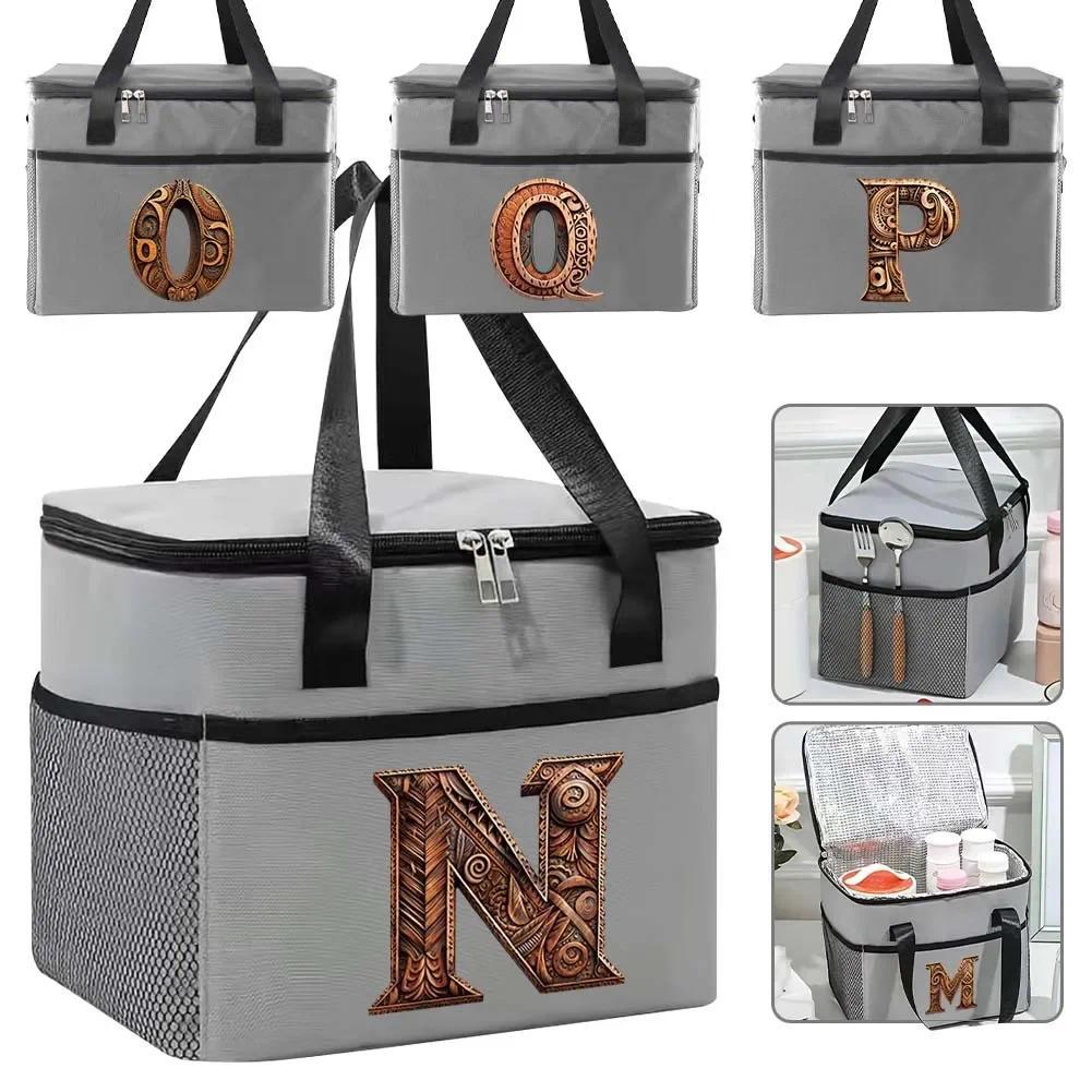 Portable Lunch Bag Office Cooler Waterproof  Insulated Lunch  Bento Pouch Insulation Bag Student Lun