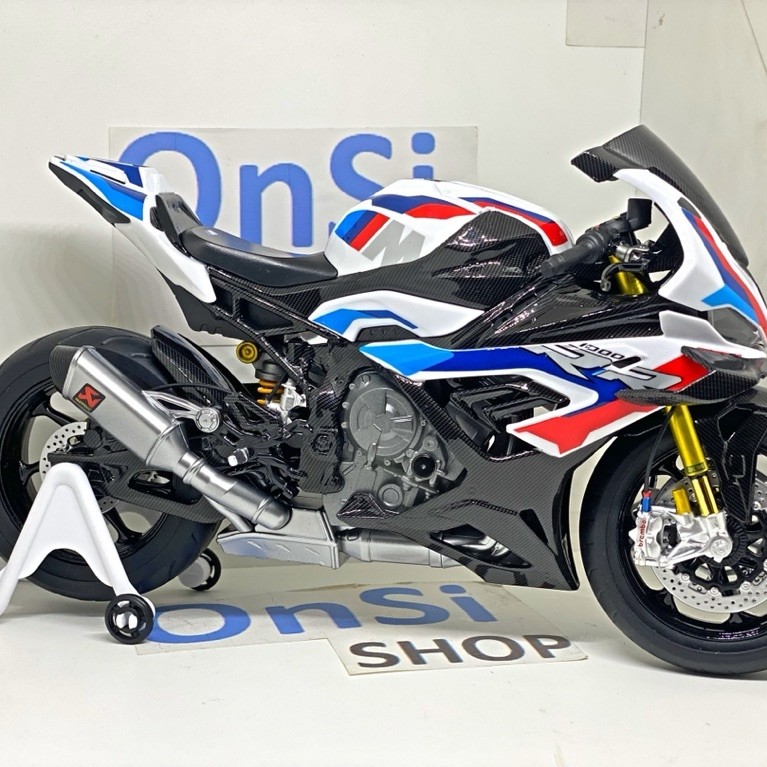 Mô hình xe BMW S1000RR M1000RR phiên chi tiết cao cấp - Tỉ lệ: 1/9