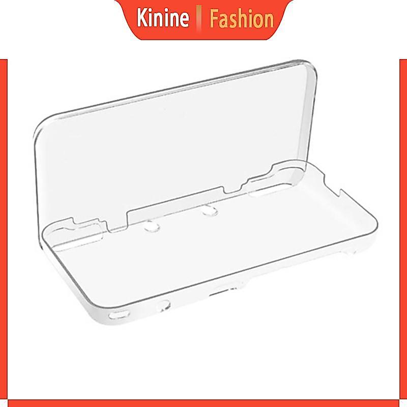 KIN Crystal PC Case Cho Mới 2DS LL XL Cosnole Chống Trầy Xước Vỏ Bảo Vệ Chống Sốc Mặt Trước Mặt Sau 