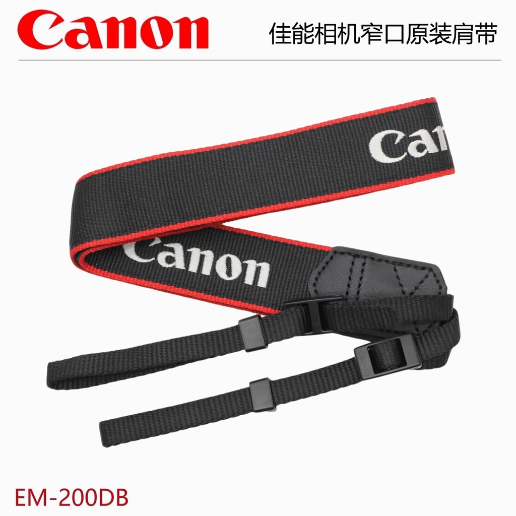 Dây đeo máy ảnh đơn Canon Micro chính hãng R50 M3 M5 M6II M50 M100 200D Dây đeo dây thế hệ thứ hai