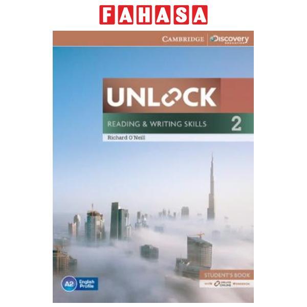Sách ngoại văn: Unlock Level 2 Reading and Writing Skills Student's Book and Online Workbook: Level 
