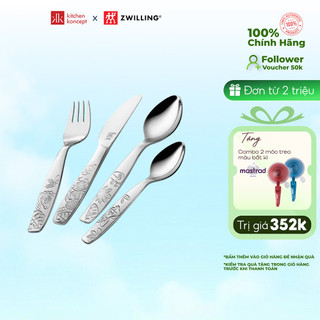 Bộ Muỗng Nĩa Trẻ Em Jungle Zwilling Children's Flatware - 4 Món
