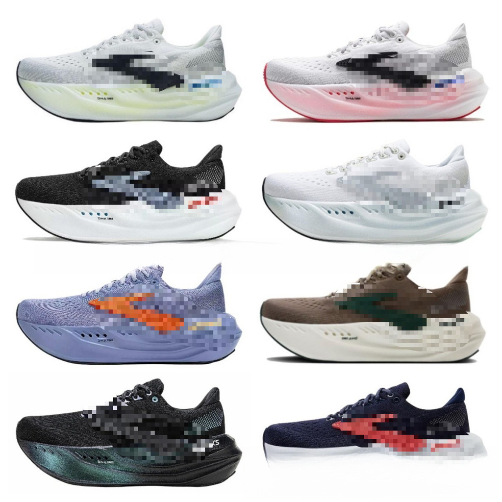 Xuyên Biên Giới Brooks Glycerin Max Super Glycerin Nam Nữ Đệm Hỗ Trợ Giày Thể Thao Đế Dày