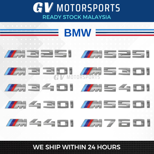 Huy hiệu biểu tượng logo phía sau BMW Logo M Xám M135i M140i M235i M240i M320i M330i M340i M350i M44