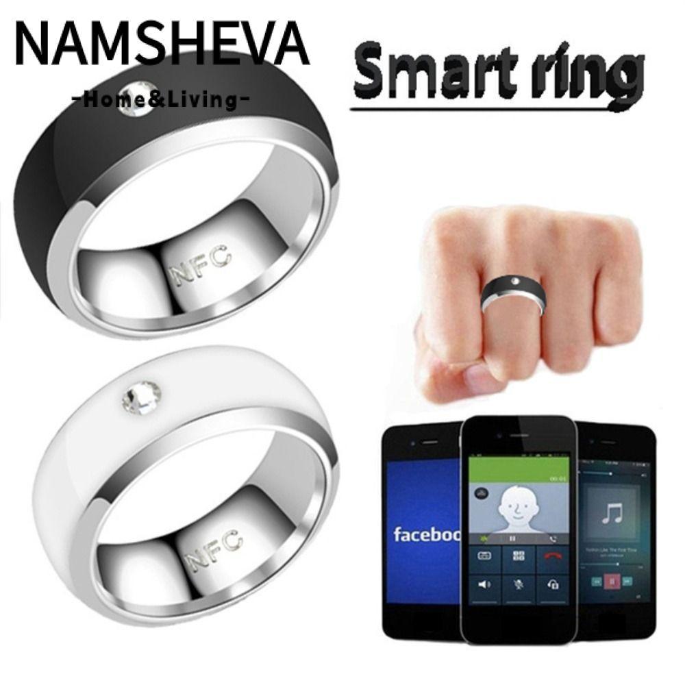 Nhẫn thông minh NAMSHEVA NFC, Nhẫn kỹ thuật số ngón tay đa chức năng có thể đeo được, Nhẫn đeo ma th